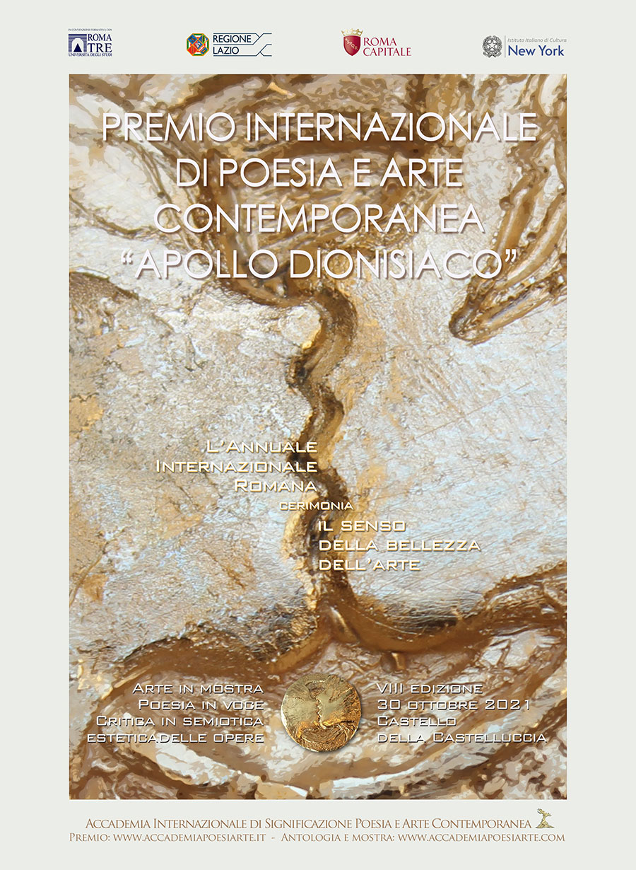 Poster Premio Apollo Dionisiaco 2021